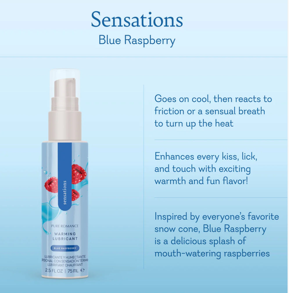 Sensations - Warming, Flavored Lubricant