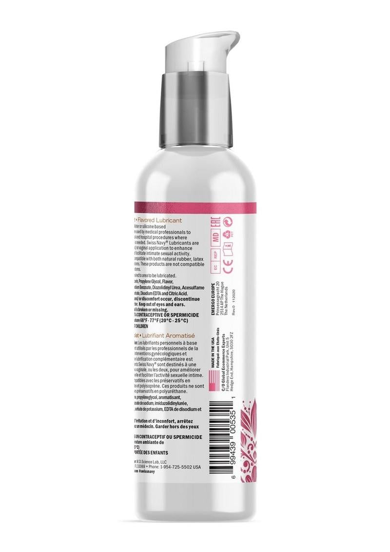 Chocolate kiss flavored lubricant