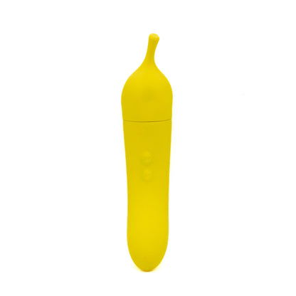 Banana Cream Dual Ended Air Pulse & G-Spot Vibrator