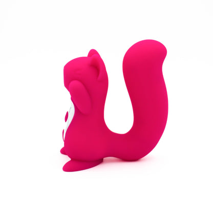 Screaming Squirrel Dual Motor Air Pulse & G-Spot Vibrator