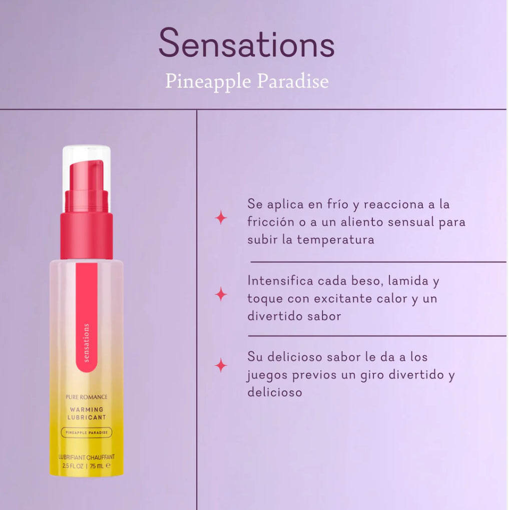 Sensations - Warming, Flavored Lubricant