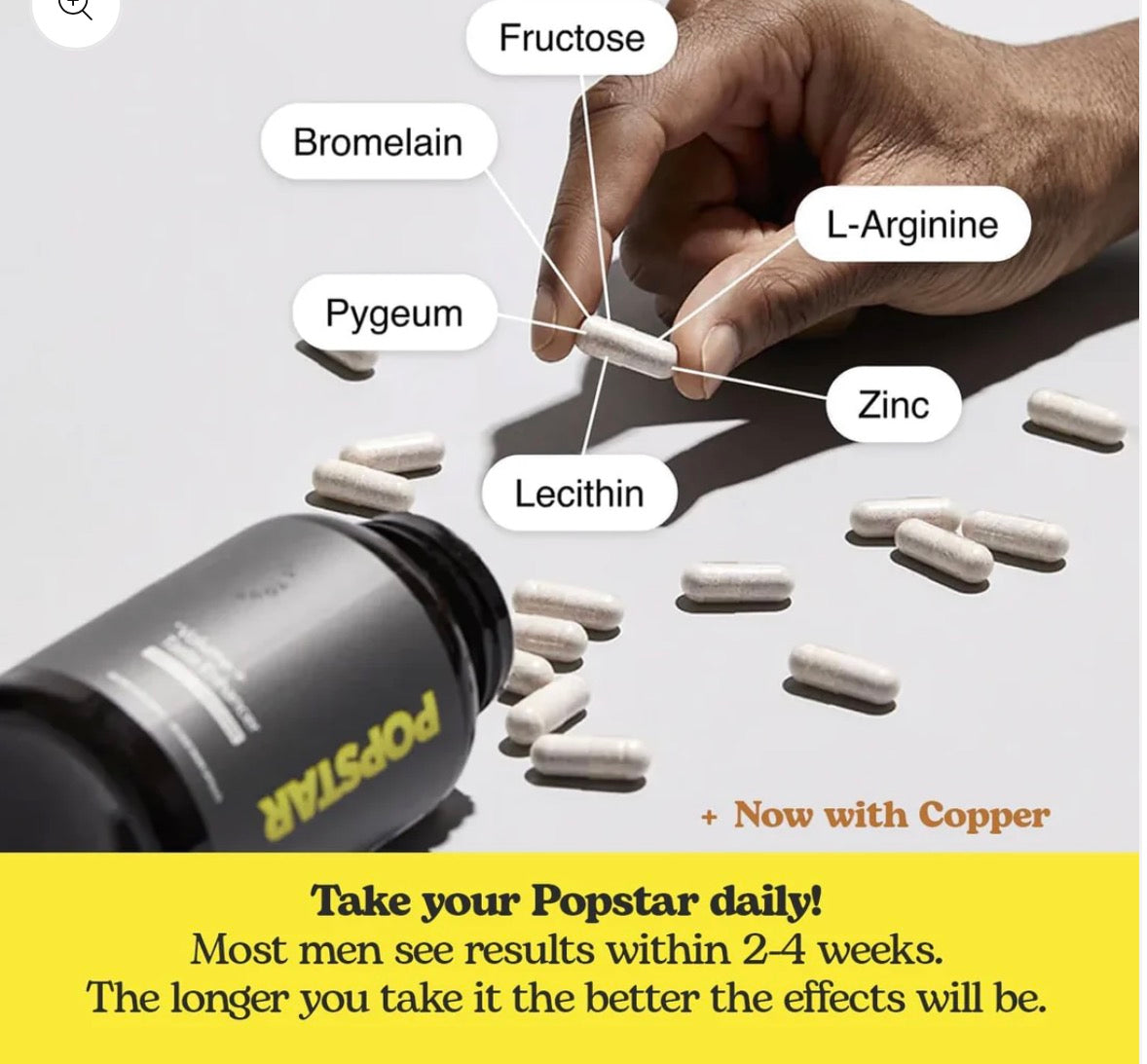 POPSTAR Labs Volume & Taste / Fertility Support