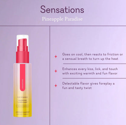 Sensations - Warming, Flavored Lubricant