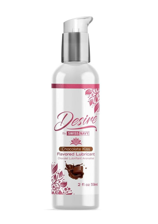 Chocolate kiss flavored lubricant