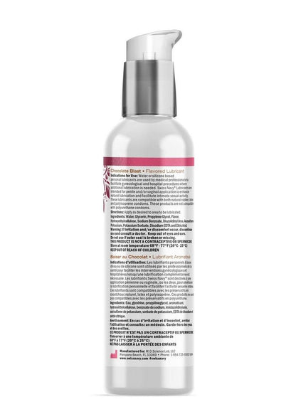 Chocolate kiss flavored lubricant