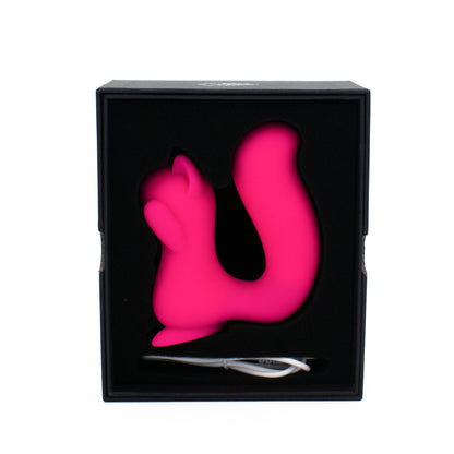 Screaming Squirrel Dual Motor Air Pulse & G-Spot Vibrator